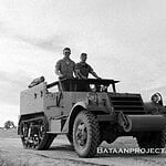 Half-track of the 194th at Clark Field 194th Half-Track2
